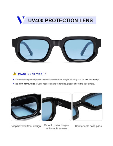 Gafas de Sol VANLINKER VL9823 Retro UV400 Unisex