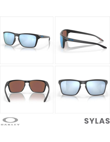Gafas de sol Oakley Sylas OO9448 para hombres + correa + kit