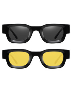 Gafas de Sol Polarizadas AIEYEZO Rectangulares Unisex