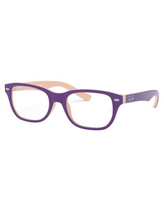 Montura de Gafas Ray-Ban Kids RY1555 Violeta Rosa 46mm