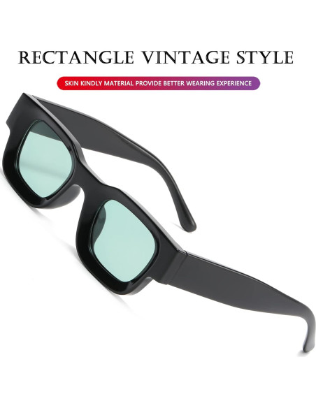 Gafas de Sol Polarizadas AIEYEZO Rectangulares 44mm UV400