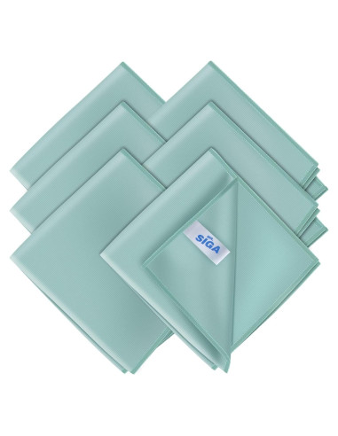 Paños de Microfibra MR.SIGA 6 Unidades 35 x 40 cm Verde