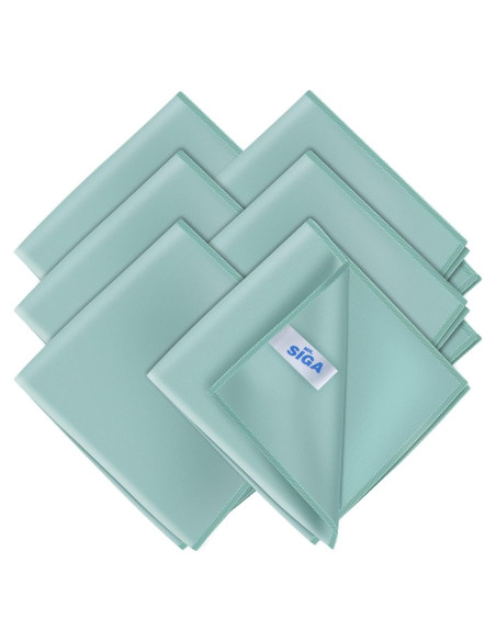 Paños de Microfibra MR.SIGA 6 Unidades 35 x 40 cm Verde