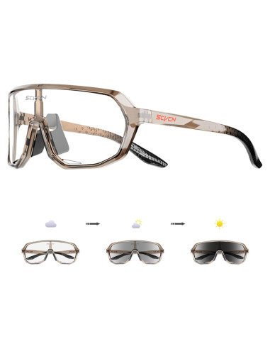Gafas de Ciclismo Fotoquímicas SCVCN UV400 para Deportes