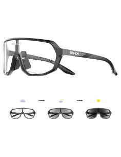 Gafas de Ciclismo Fotoquímicas SCVCN UV400 Antideslizantes