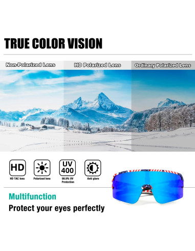 Gafas de Ciclismo AVV Polarizadas UV400 para Deportes