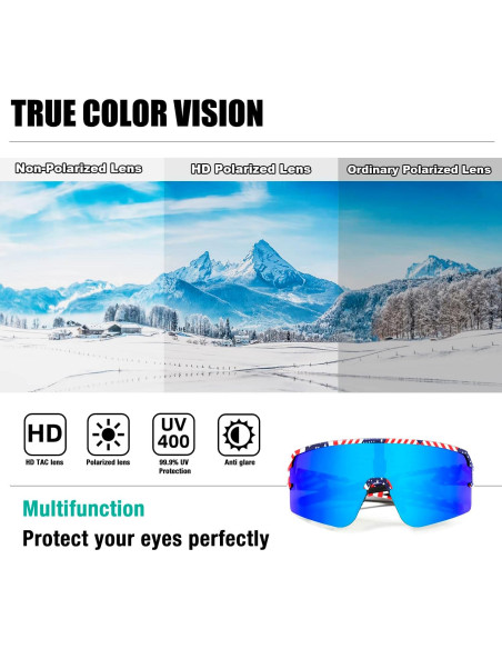 Gafas de Ciclismo AVV Polarizadas UV400 para Deportes