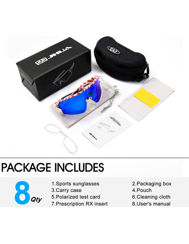 Gafas de Ciclismo AVV Polarizadas UV400 para Deportes