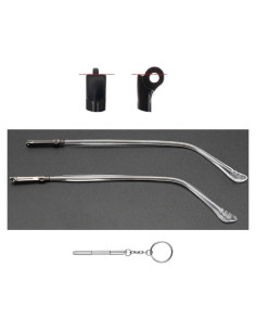 Piernas de Repuesto Janky para Gafas Metal 140mm Negro
