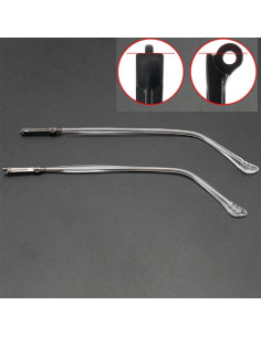 Piernas de Repuesto Janky para Gafas Metal 140mm Negro 2