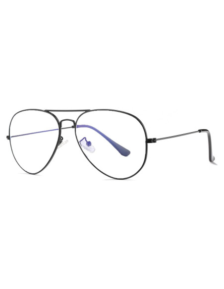 Gafas de Aviador HJSTES Lentes Transparentes Anti Luz Azul