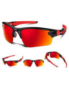 Gafas de sol deportivas Rosemal 7121A polarizadas UV400