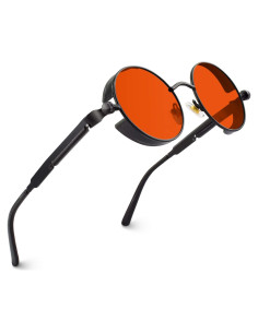Gafas de Sol Retro Steampunk CGID con Protección UV400