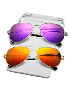 Gafas de Sol Aviador Polarizadas AIEYEZO UV400 Unisex