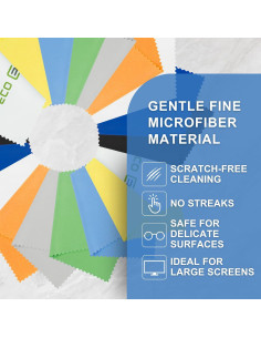 Paño de Microfibra CamKix 18 Toallitas 14x8 cm 2