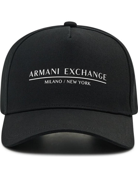Gorra de béisbol Armani Exchange Ajustable Negro Gorra de béisbol Armani Exchange Ajustable Negro