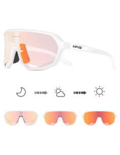 Gafas de Ciclismo KAPVOE Fotoquímicas UV400 para Adultos