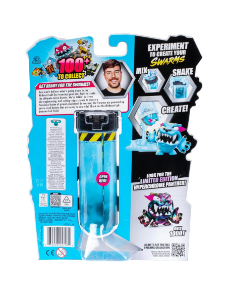 Paquete de Laboratorio MrBeast Swarms - 5 Personajes Coleccionables