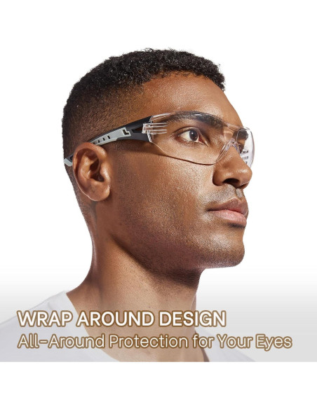 Gafas de Seguridad MORK&SUKY Anti-Niebla UV400 Resistentes