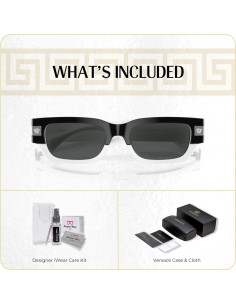 Gafas de sol Versace VE4465 para hombres + Kit iWear 2