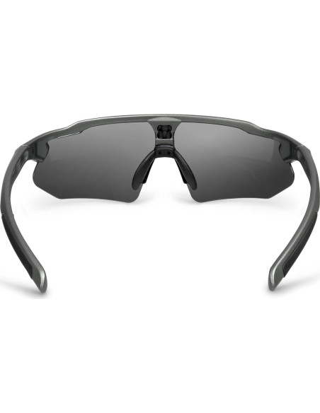 Gafas de Ciclismo Nordik AKSEL - Lentes Grises Polarizados