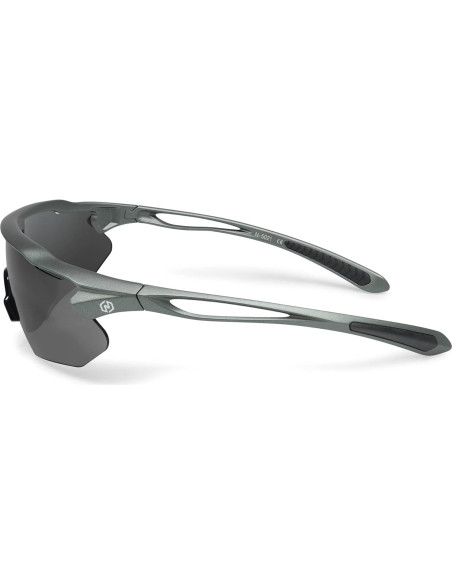Gafas de Ciclismo Nordik AKSEL - Lentes Grises Polarizados