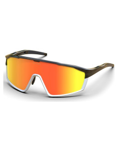 Gafas de Ciclismo BEACOOL Polarizadas UV400 Negrorojo
