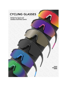 Gafas de Ciclismo BEACOOL Polarizadas UV400 TR90 Unisex 2