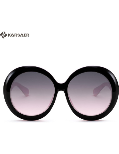 Gafas de sol redondas Karsaer UV400 grandes unisex