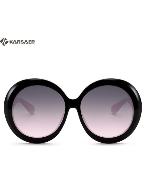 Gafas de sol redondas Karsaer UV400 grandes unisex