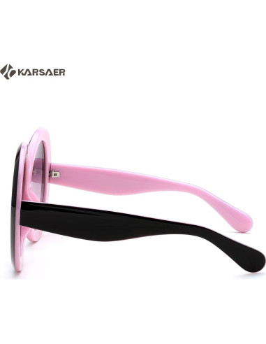 Gafas de sol redondas Karsaer UV400 grandes unisex
