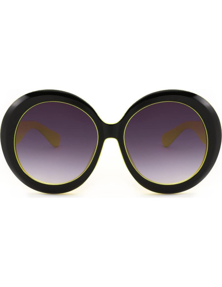 Gafas de sol redondas Karsaer UV400 grandes unisex