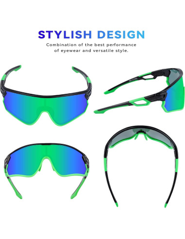 Gafas de Sol BEACOOL 7502 Polarizadas UV400 para Deportes