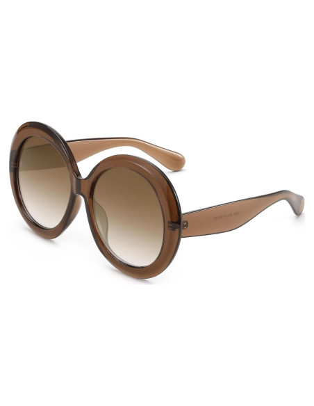 Gafas de sol redondas Karsaer UV400 grandes unisex