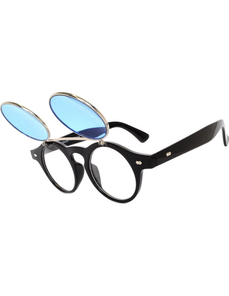 Gafas de Sol Steampunk Retro Góticas Plegables UV400