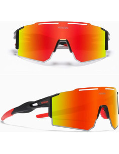 Gafas de sol RINKUOLYO polarizadas para ciclismo unisex 2