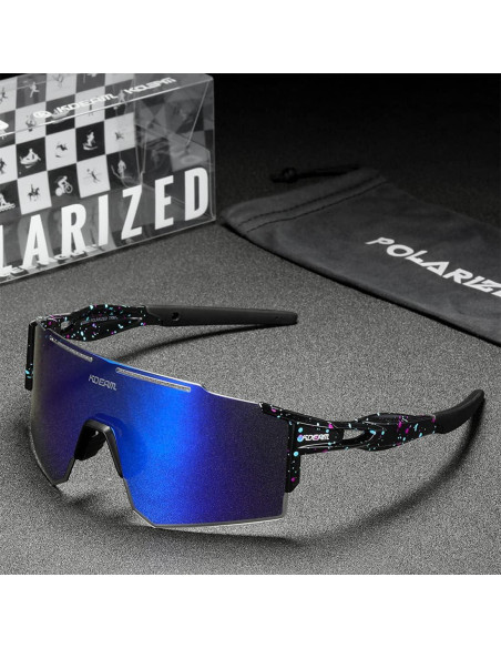 Gafas de sol polarizadas RINKUOLYO para ciclismo unisex