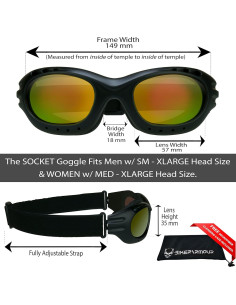 Gafas de seguridad Bikershades para motociclistas - Lentes polarizados 2