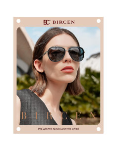 Gafas de sol BIRCEN para mujeres UV400 - Marco acetato 2