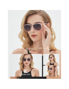 Gafas de sol BIRCEN para mujeres UV400 - Marco acetato 2