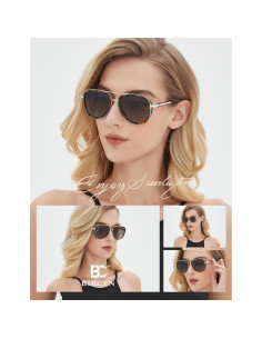 Gafas de sol BIRCEN para mujeres UV400 - Marco acetato 2