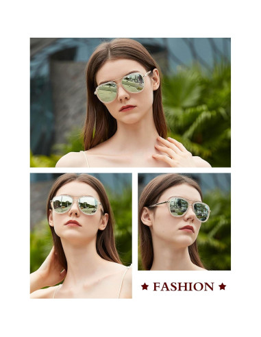 Gafas de sol BIRCEN para mujeres UV400 polarizadas