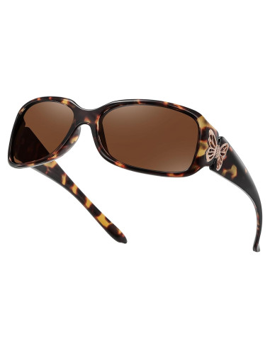 Gafas de sol HAOLOTA para mujeres - Diseño mariposa UV400
