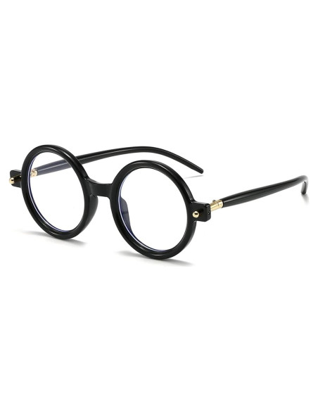 Gleyemor Gafas Redondas Retro Unisex Lentes Anti Luz Azul