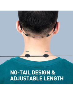 Correa Ajustable para Gafas Omnful 35.56cm Negro 2