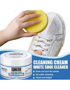 Crema Limpiadora Turbowhite Nexa para Zapatos Blancos 130g 2