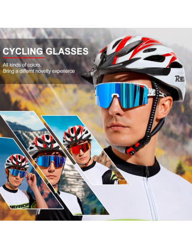 Gafas de Ciclismo FMY Polarizadas UV400 para Adultos