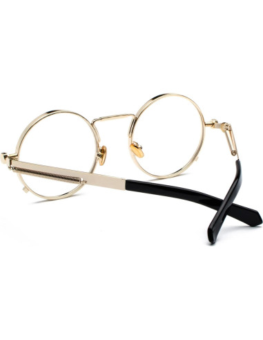 Gafas de sol redondas EYLRIM Eyl8478g 100% UV oro/transparente