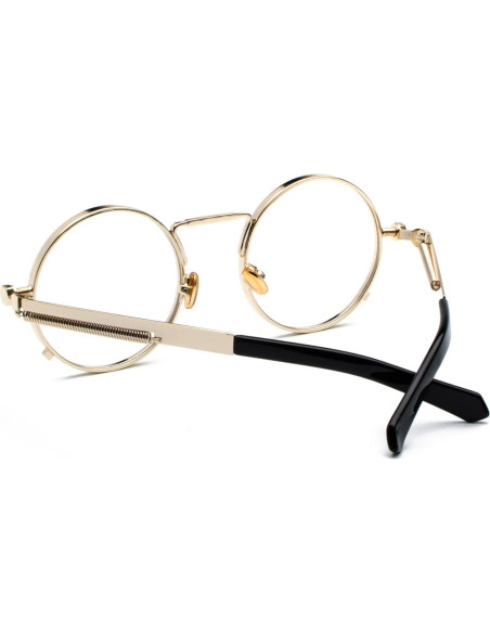 Gafas de sol redondas EYLRIM Eyl8478g 100% UV oro/transparente