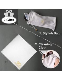 Cadena para gafas SeGuny - Cuero ECO Premium - 71 cm 2